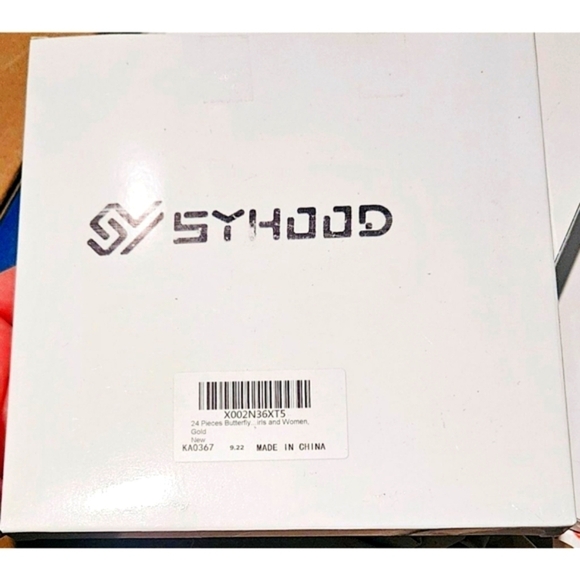 Set of 24 Pcs Gold Butterfly Hairpins - Picture 8 of 8